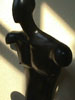 Male, black, sitting, piece no. 1